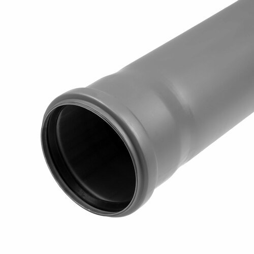 Труба канализационная 'эконом', внутренняя, d=110 мм, толщина 2.2 мм, 250 мм