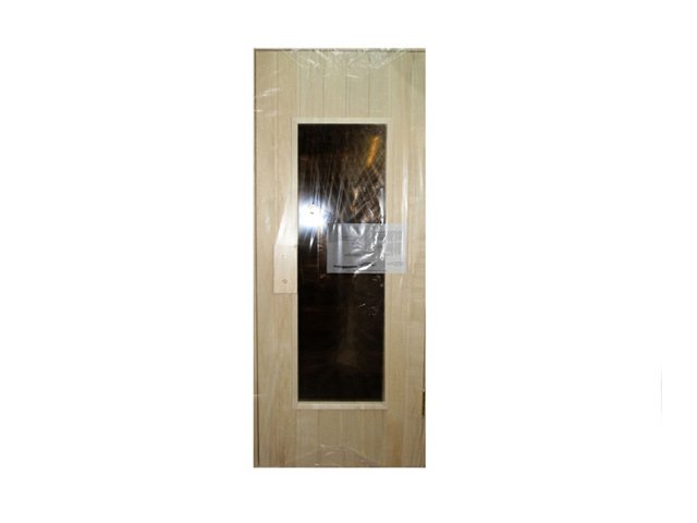 дверь для бани комбинированная утепленная 1850х700 мм