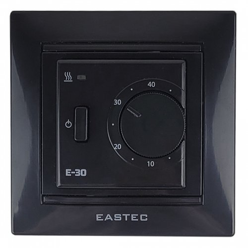 Терморегулятор Eastec E-30 встраиваемый механический черный
