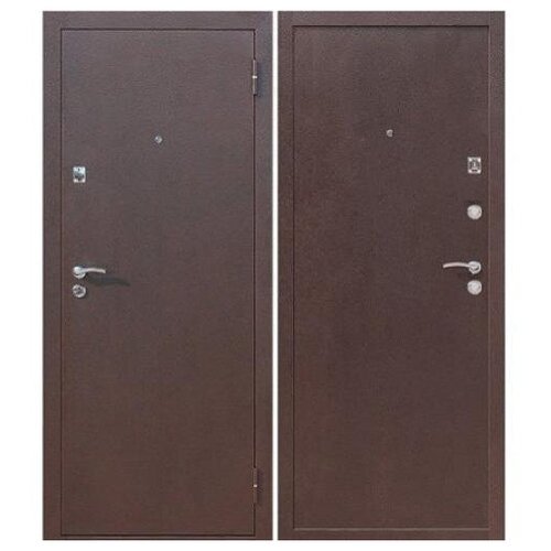 Входная металлическая Дверь Бриз-2 960*2050 Правая Металл/Металл