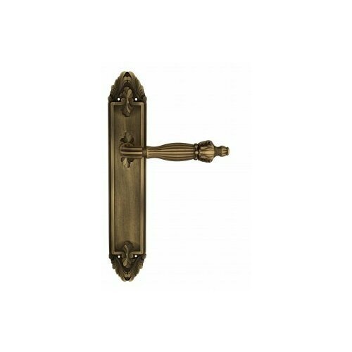 Дверная ручка Venezia 'OLIMPO' на планке PL90 матовая бронза