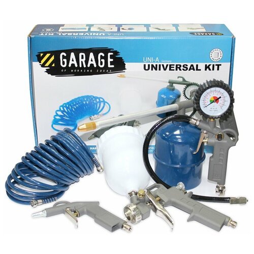 Набор пневмоинструментов Garage Uni-A 8085320, 5 предм.