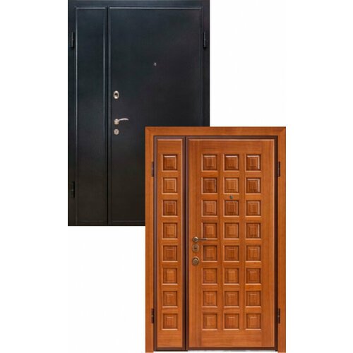 Стальная дверь Легран База 7 металл/панель двухстворчатая