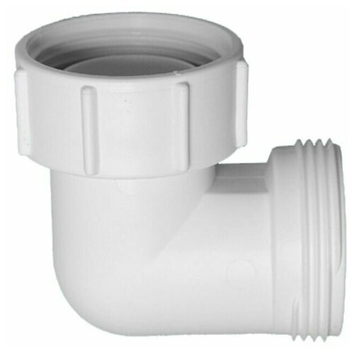 Отвод McAlpine 1 1/4 ВР(г) х 1 1/4 НР(ш) 90° пластиковый для внутренней канализации