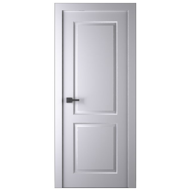 полотно дверное Альта ПГ 2-0,8м эмаль белый с утеплителем