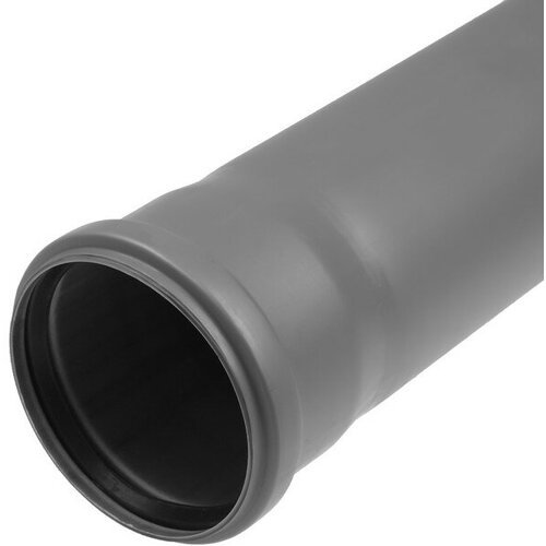Труба канализационная 'эконом', внутренняя, d=110 мм, толщина 2.2 мм, 1000 мм