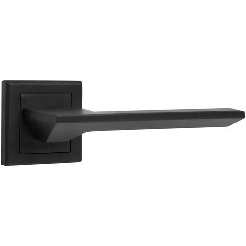 Ручка дверная на розетке Z 203 BP, цвет чёрный 82105547