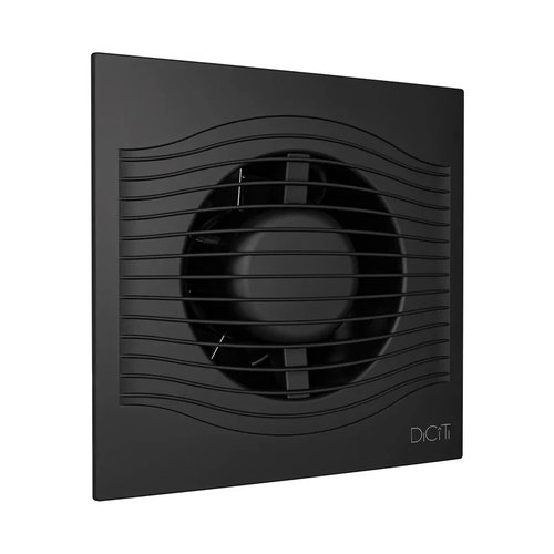 Вентилятор ЭРА SLIM 4C Matt black D100