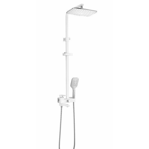Душевая система для ванны из латуни с ручным душем Vieir Lux V393562-F(белый)