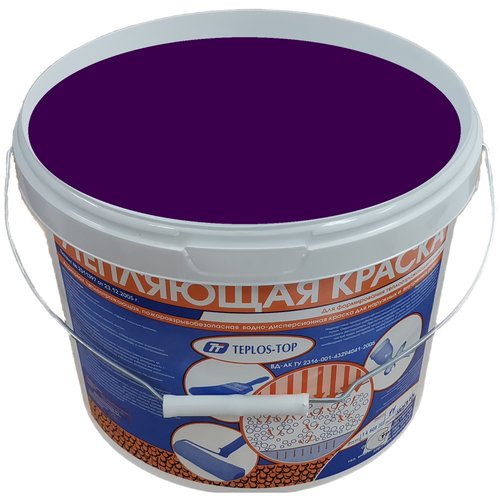 Интерьерная утепляющая краска Теплос-Топ 11 литров, NCS S 6030-R50B