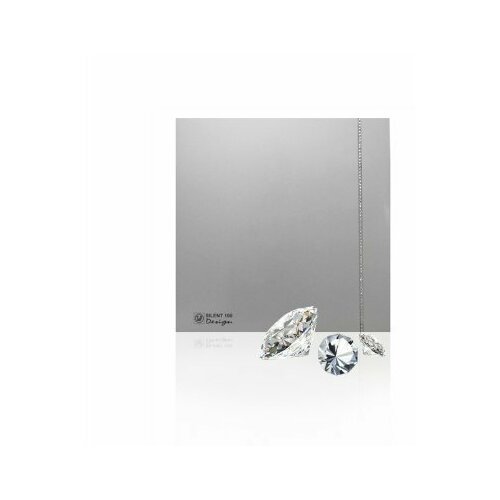 Вентилятор Soler & Palau Silent Design 100 CRZ Swarovski Silver (Таймер)