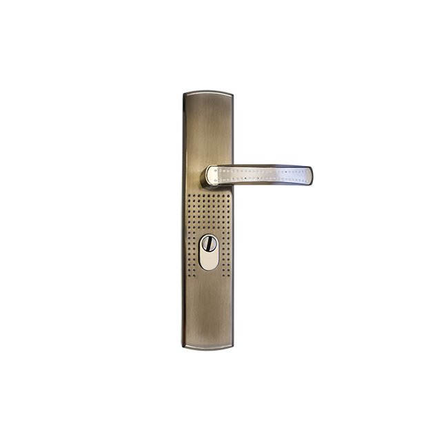 ручка дверная на планке СТАНДАРТ PH-CT222-L для китайских металлических дверей универсальная левая