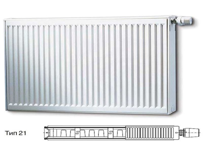 Стальной панельный радиатор Тип 21 Buderus Радиатор K-Profil 21/600/1800 (18) (C)