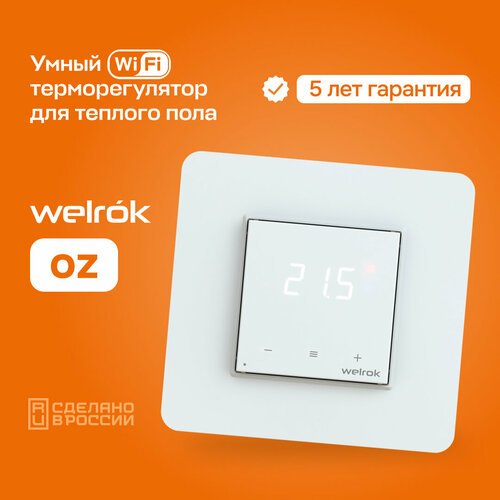 Терморегулятор для дома Welrok, модель OZ с Алисой