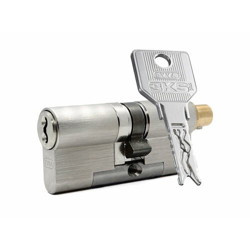 Цилиндр EVVA 3KS ключ-вертушка (размер 51х76 мм) - Никель (3 ключа)