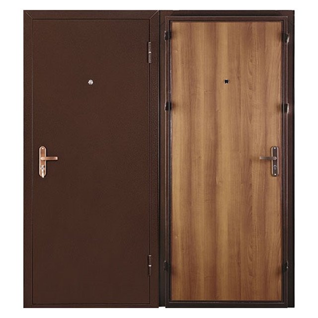 дверь входная Спец Про 2060х960х45мм правая металл, ХДФ