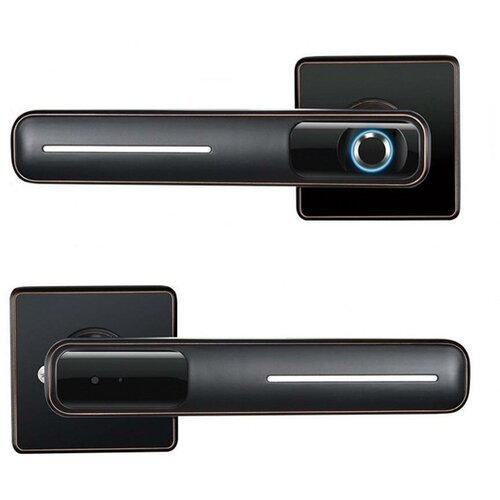 HDcom SL-803 Smart - биометрический умный замок на дверь с отпечатком пальца, автономная работа от аккумулятора в подарочной упаковке