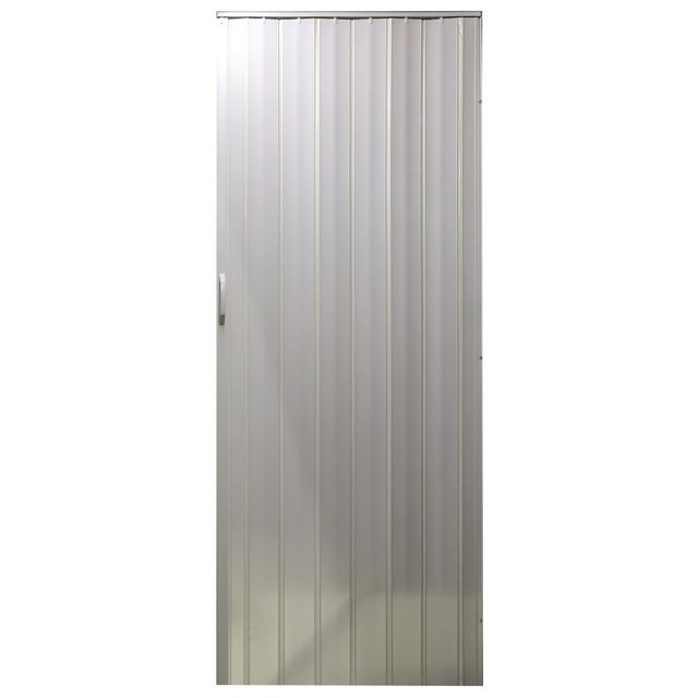 дверь складная ПВХ L02 2030х820х0,5мм мягкое соединение белый