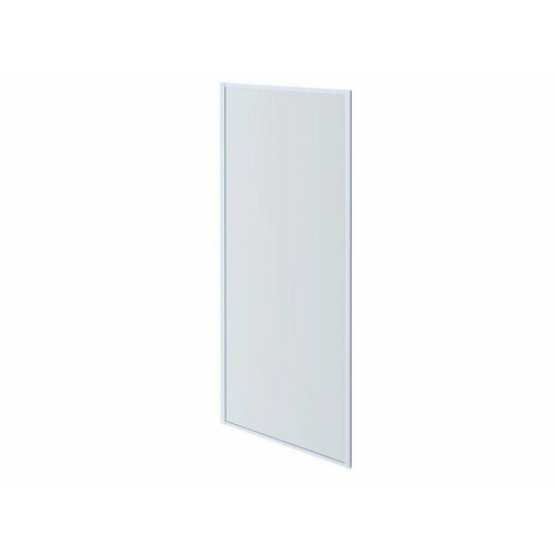 Душевая стенка Aquatek 90x200, Неподвижная душевая стенка для комбинации с дверью, профиль черный, стекло прозрачное (AQ ARI WA 09020BL)