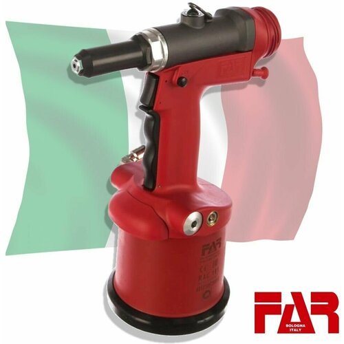 Пневмо-гидравлический заклёпочник для вытяжных заклёпок диаметром от 2.4 до 6.4мм FAR RAC 181 (Италия)