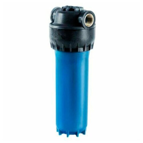 Корпус фильтра Аквафор для холодной воды 10SL 1/2 ВР(г) x 1/2 ВР(г) синий