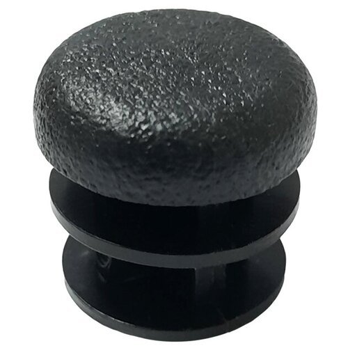 Пластиковая заглушка с диаметром шляпки 22 мм, для круглых труб с наружным размером 22 мм (10шт)