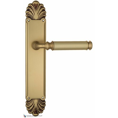 Дверная ручка на планке Venezia MOSCA PL87 французское золото