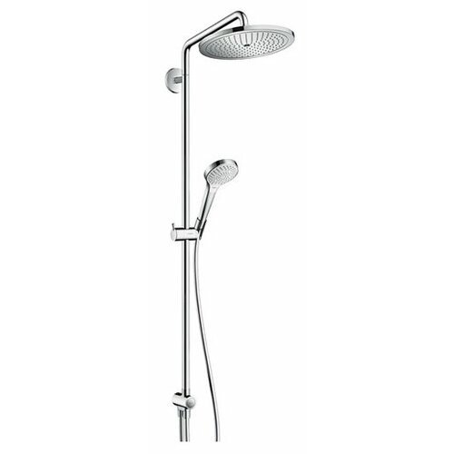 Душевая стойка hansgrohe Croma Select 280 Air 1jet Showerpipe Reno EcoSmart 26793000,  хром хром 1600 мм