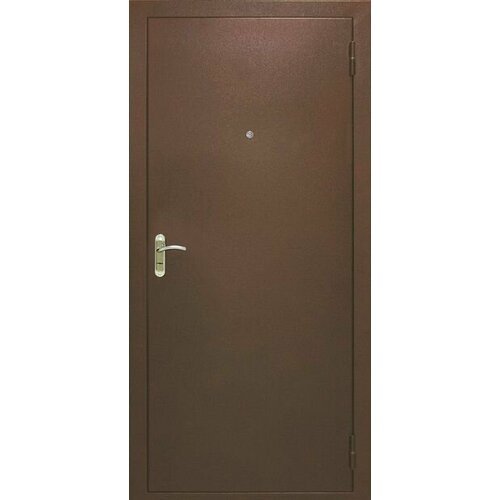Входная дверь металлическая 'Стройсиб-1' Tandoor Стройсиб-1 Дуб беленный/860x2050/Левое