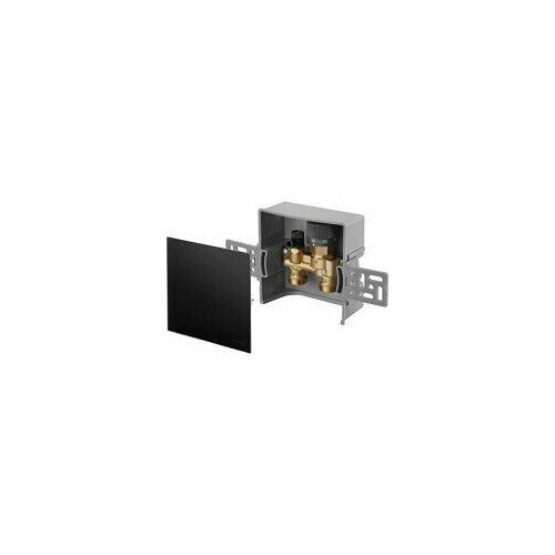 Набор терморегулятора, Unibox E RTL, 20-40°C, черное стекло