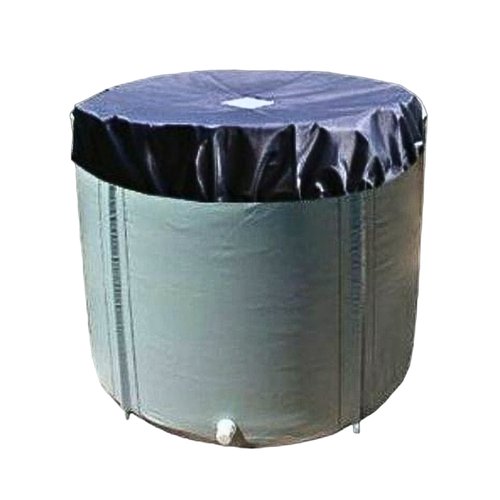 Чудо-бочка Складная емкость для воды из ПВХ 100 л с верхним каркасом Чудо-бочка высота 65 см диаметр 50 см