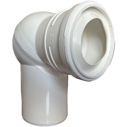 Канализационный отвод фановый с регулируемым углом LEO MINOR 110 мм (U1NWC) универсальный WC