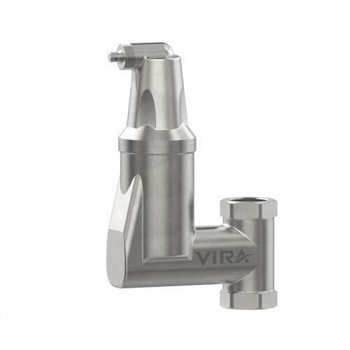 Сепаратор воздуха ViRA VIRAvent - 1' (ВР/ВР, PN10, Tmax 110°C, для вертикального монтажа)