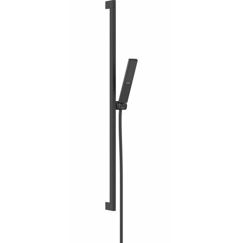 Душевой набор Hansgrohe Pulsify E 100 1jet EcoSmart+ с душевой планкой 900мм, черный мат. 24381670