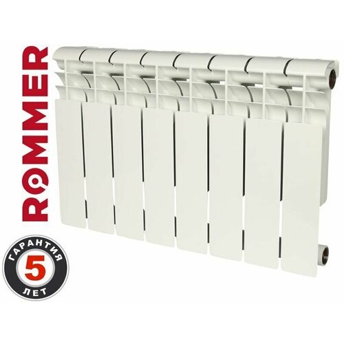 Радиатор секционный биметаллический ROMMER Profi BM 350 - 8 секц.
