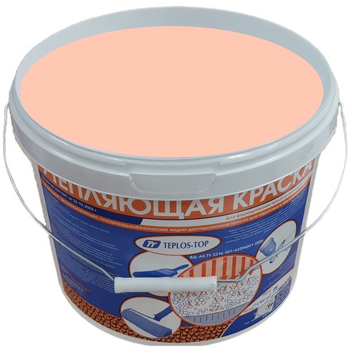 Интерьерная утепляющая краска Теплос-Топ 11 литров, NCS S 1020-Y80R