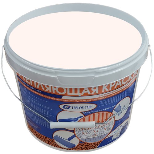 Фасадная утепляющая краска Теплос-Топ 11 литров, NCS S 0505-R